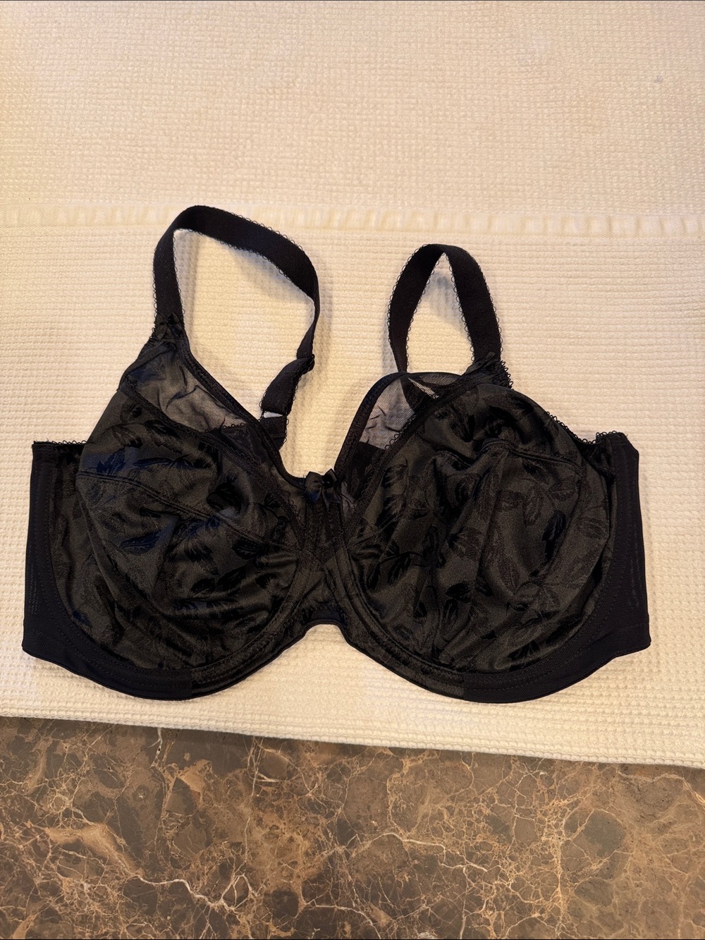 Goddess Black Full-Coverage Underwire Bra